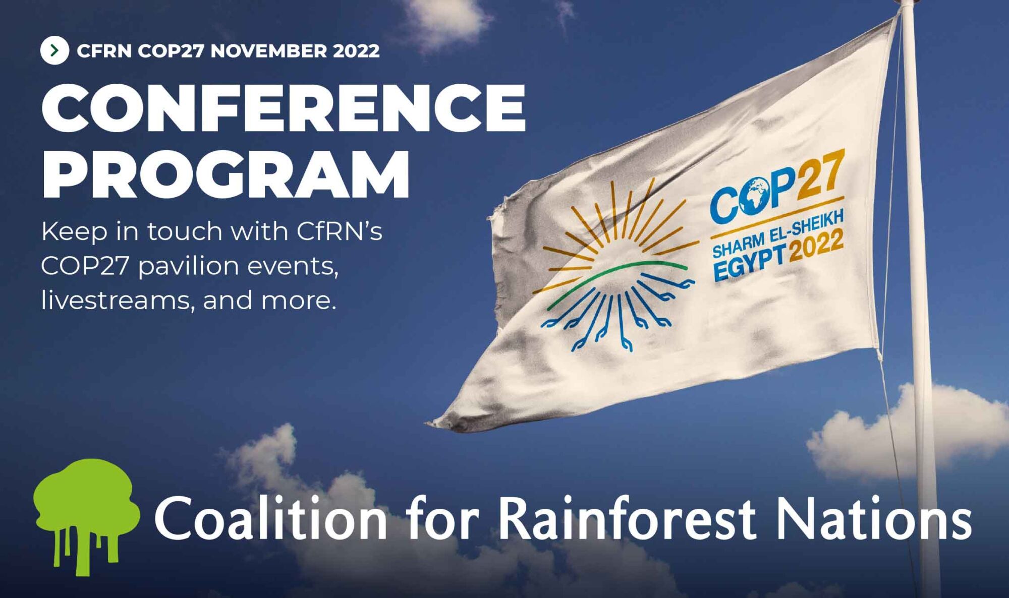 CfRN COP27 2022 - Coalition for Rainforest Nations